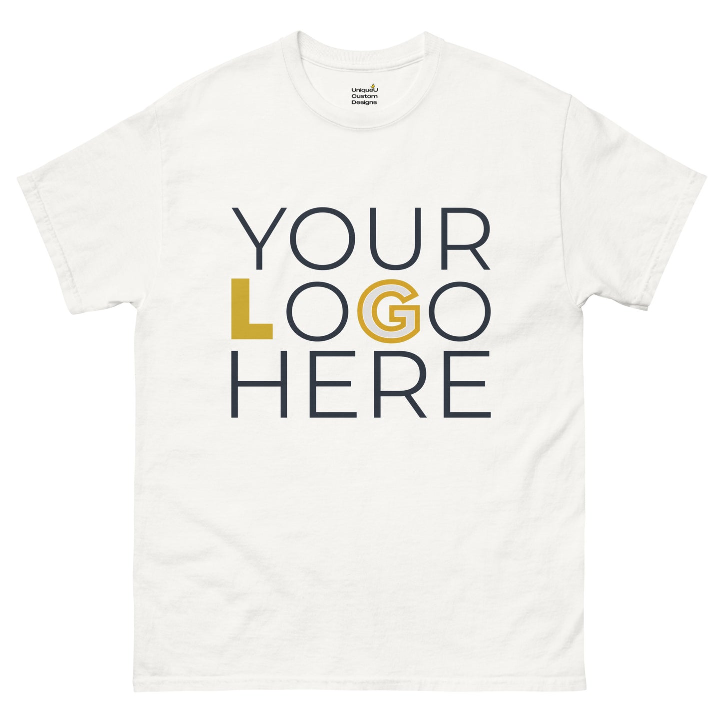 Custom Unisex T-Shirt – Add Your Logo