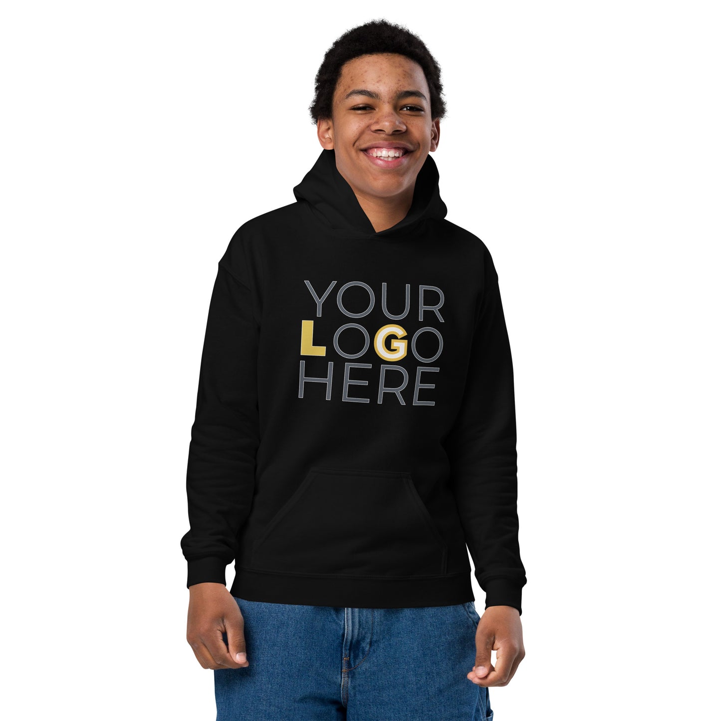 Your Logo - Unisex Youth heavy blend hoodie image 2