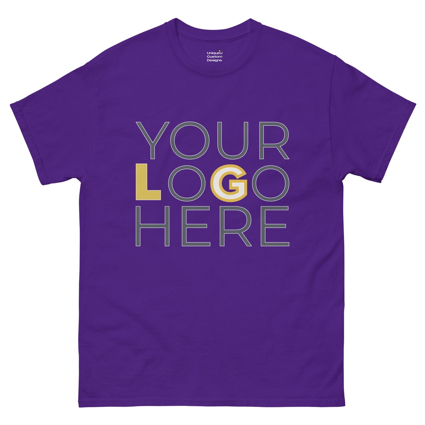 Custom Unisex T-Shirt – Add Your Logo